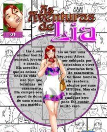 As aventuras de Lia – A esposa muito puta Parte 1